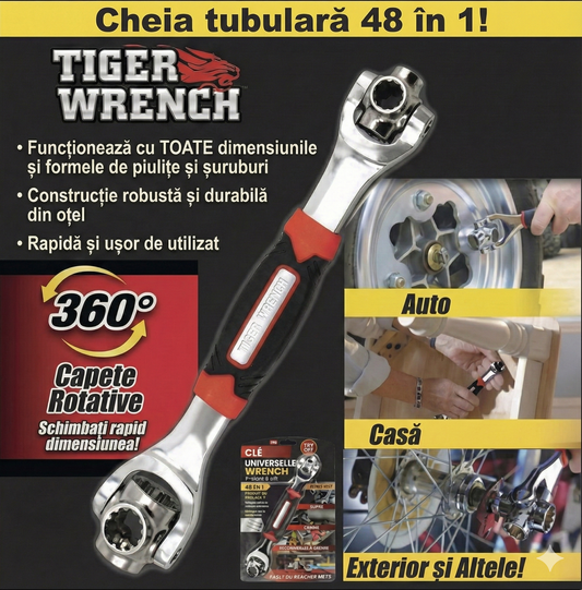 Power-Max™️ ORIGINAL: Cheie Multifuncțională 48 în 1