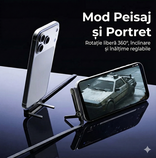 Cablu de Încărcare Rapidă 240W USB-C cu Suport Pliabil Integrat – Conectori Rotativi 90° pentru Gaming și Video, Transfer Date 480Mbps