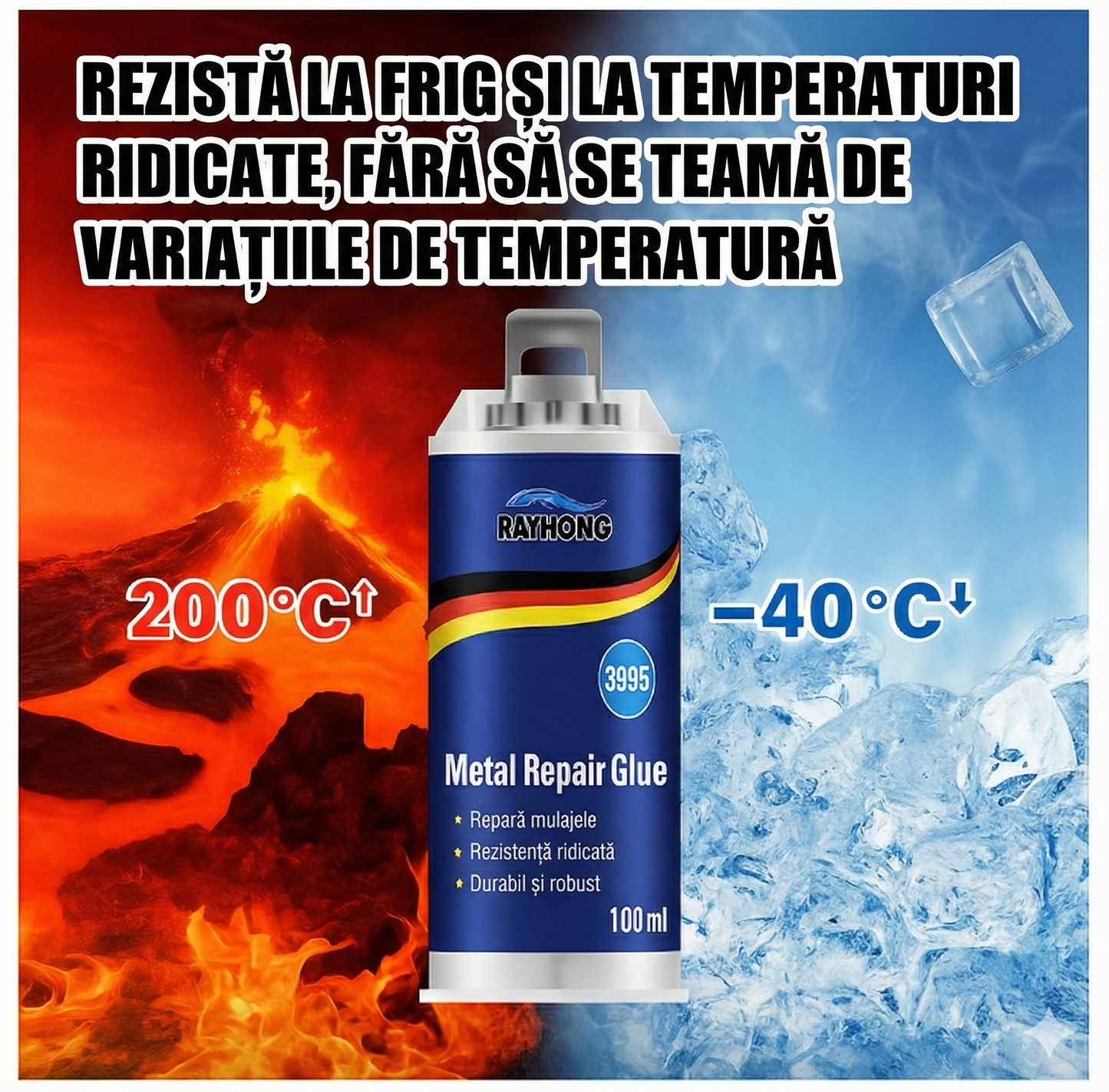 Sudură Lichidă - Adeziv Reparator pentru Metal (Alternativă la Sudură)