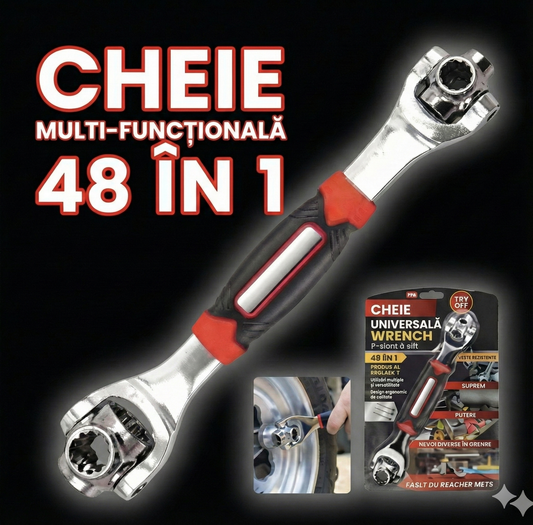 Power-Max™️ ORIGINAL: Cheie Multifuncțională 48 în 1