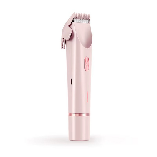 Epilator Electric 2-în-1 Premium pentru Femei - Aparat de Ras Fără Durere, Waterproof IPX7, Reîncărcabil USB pentru Față, Corp și Zona Bikini